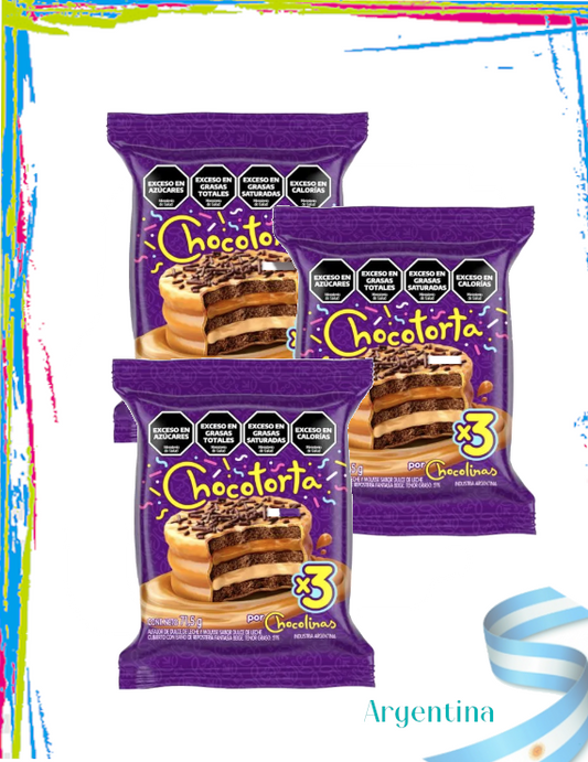 NUEVO! Alfajores Argentinos Chocotorta Chocolinas 3und