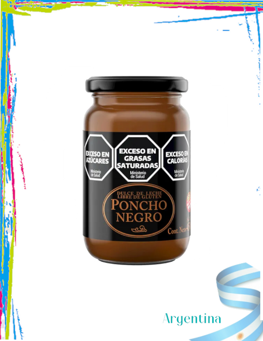 Dulce de Leche Argentino Poncho Negro 450gr