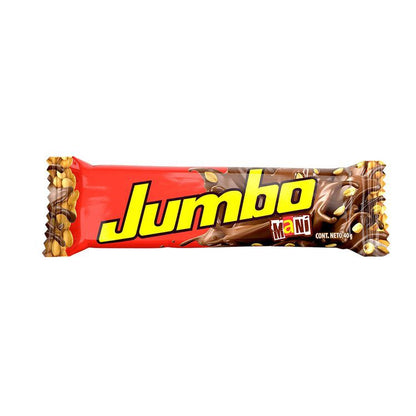 Chocolatina Colombiana Jumbo Maní Caja 12 und