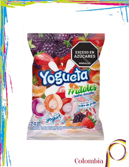 Paleta de Yogurt Yogueta Colombiana - 24und (Copia)