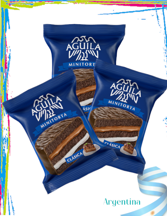 Alfajores Argentinos Aguila Torta Clásica - Pack 3 und