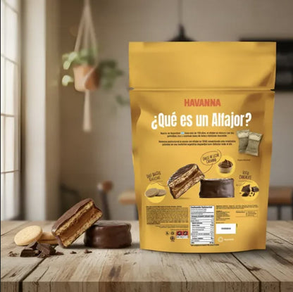 Alfajores Havanna Mini Paquete de 19 alfajores de 25gr c/u