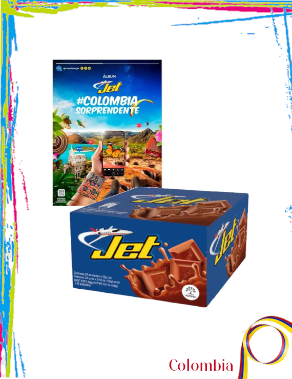 Chocolatina Jet Caja 24 und