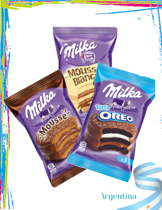 Alfajores Argentinos Milka - Pack Variado 3und